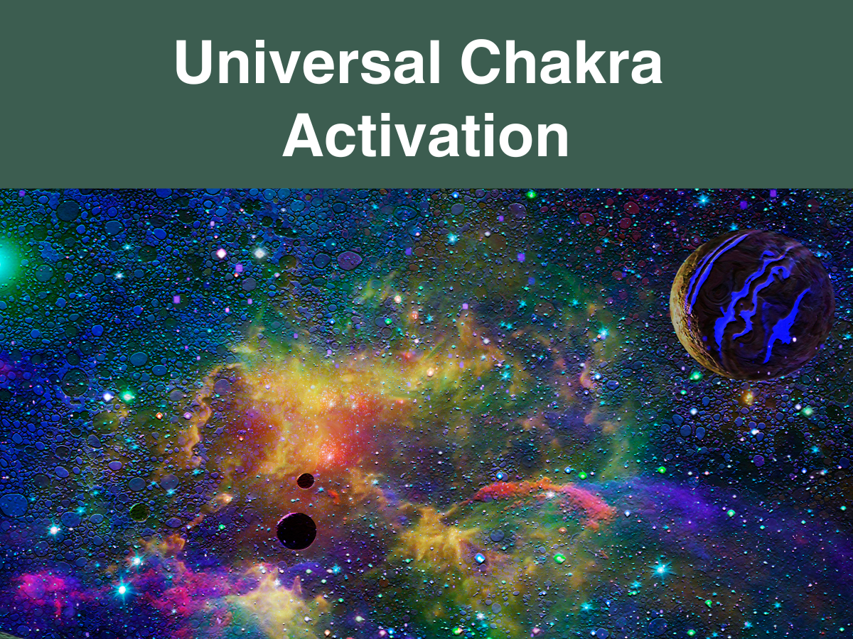 Universal Chakra Activation Energy Healing Master